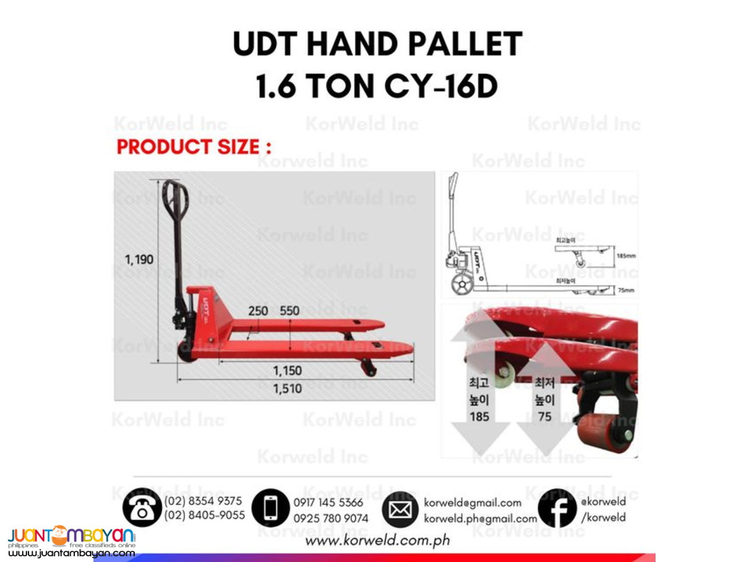 Pallet Lifter / Jack Pallet / Hand Pallet Lifter