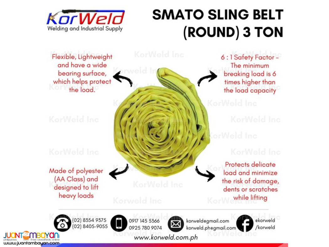 Lifting Belt Round 3 Tons