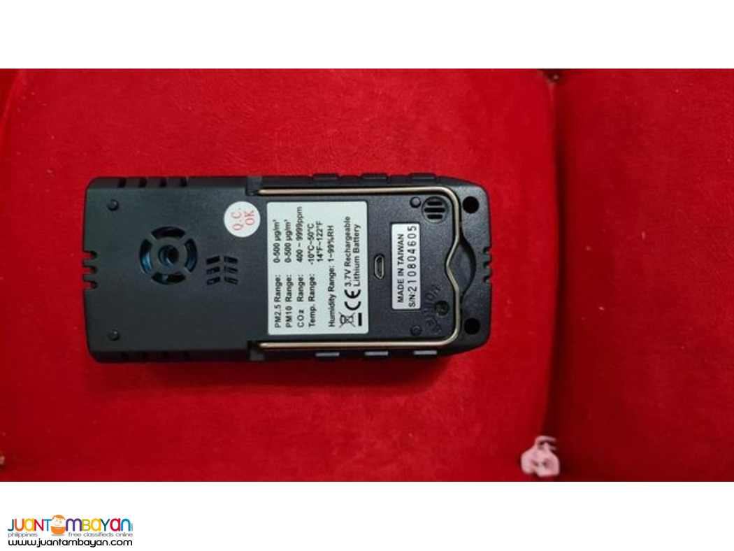 Multi IAQ Monitor, Air Quality Monitor, Air Quality Meter, PM2.5, PM10