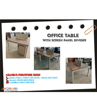 FREESTANDING TABLE WITH DIVIDER / FACTORY PRICE