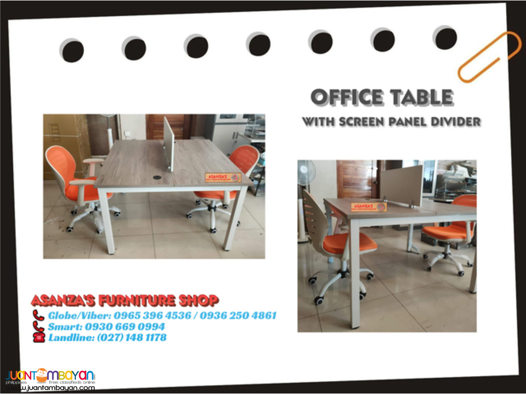 FREESTANDING TABLE WITH DIVIDER / FACTORY PRICE