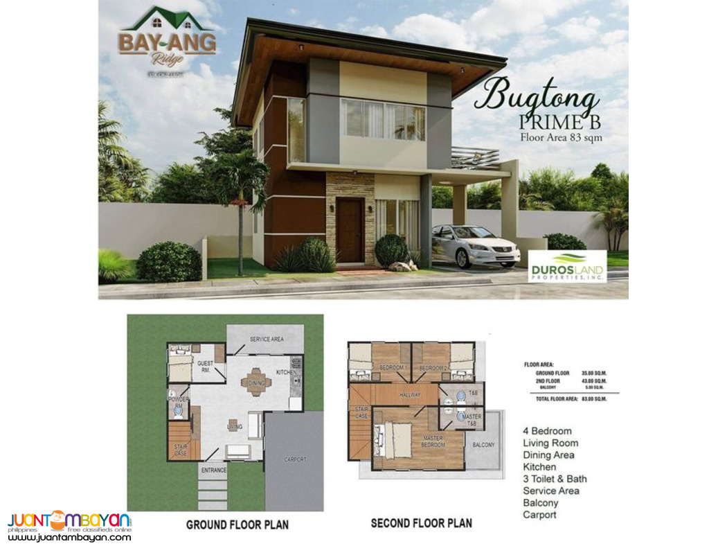 Cebu House and Lot for SALE BUGTONG PRIME B in Liloan