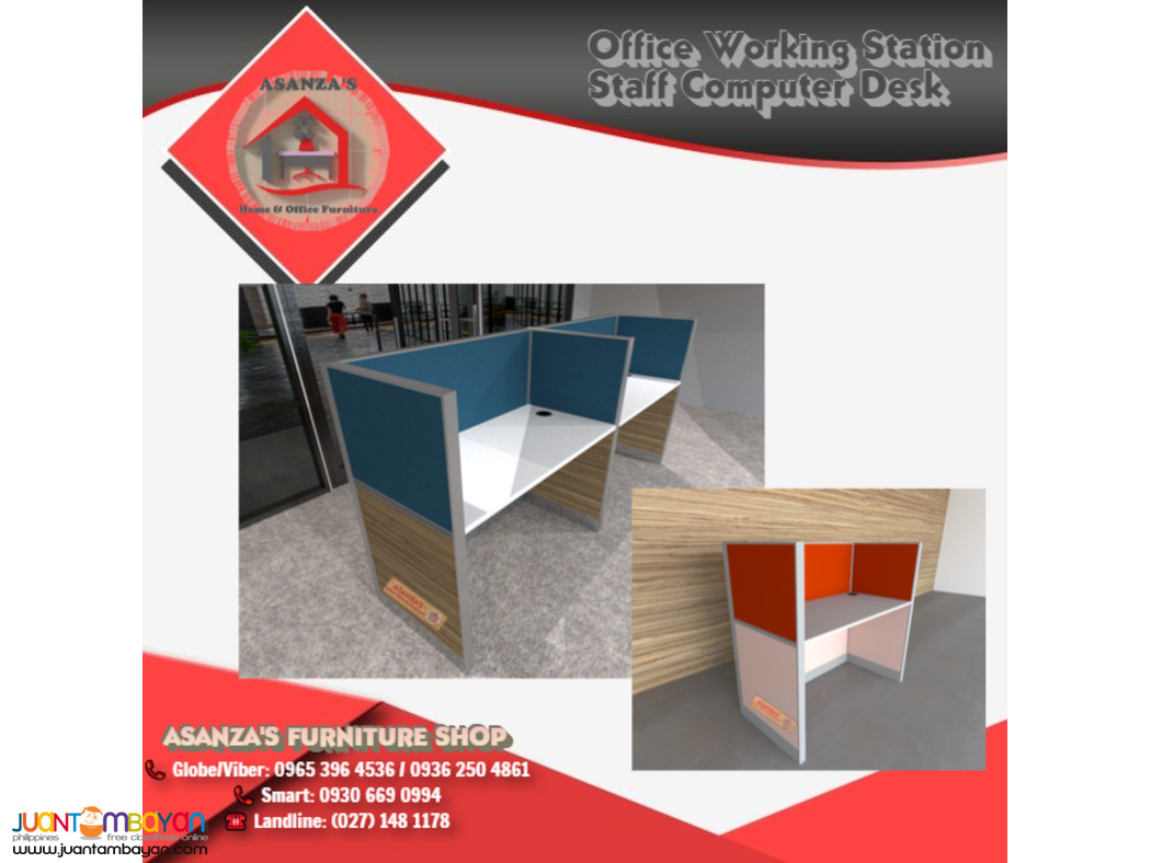 Modern Office Table Working Station Office Cubicle | Factory Price