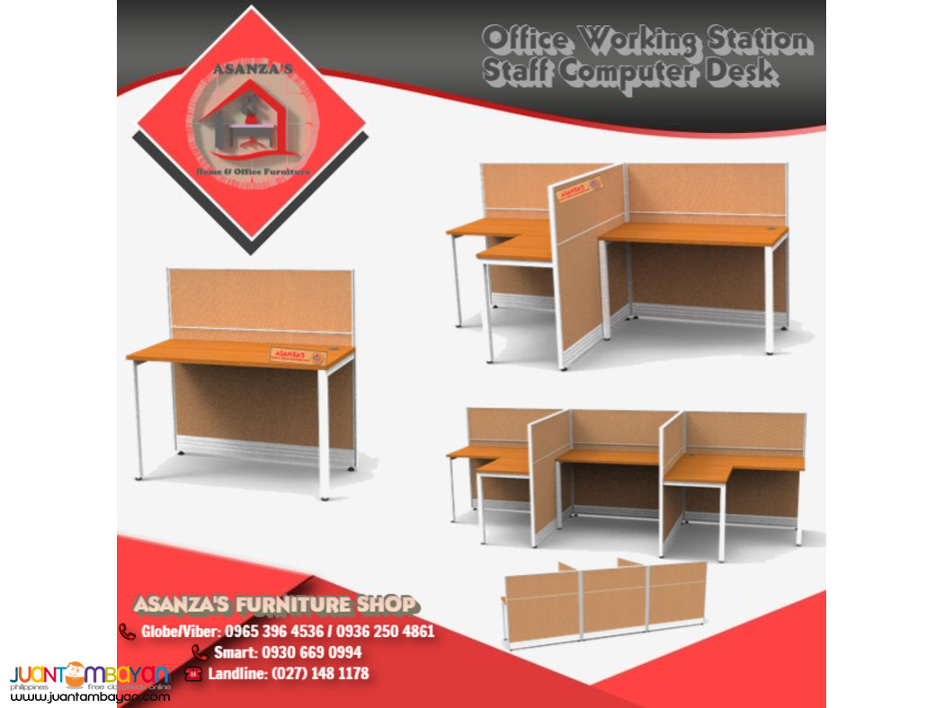 Modern Office Table Working Station Office Cubicle | Factory Price