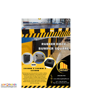 MATLEX RUBBER DOCK BUMPER
