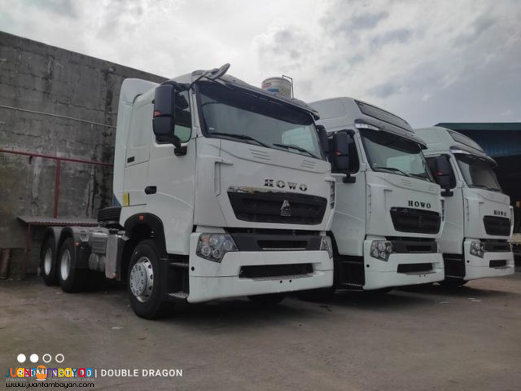 HOWO A7 10W TRACTOR HEAD  EURO 4, 40T HIGH ROO