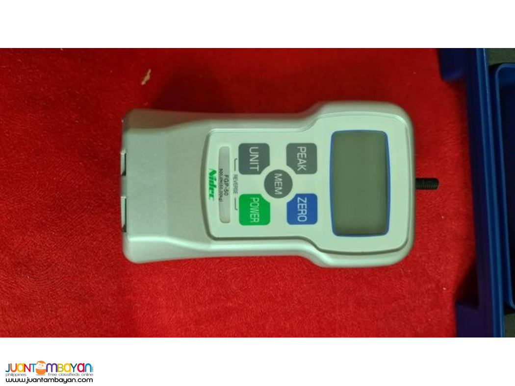 Force Gauge, Push Pull Gauge, NidecShimpo, FGP50, 50Kgf