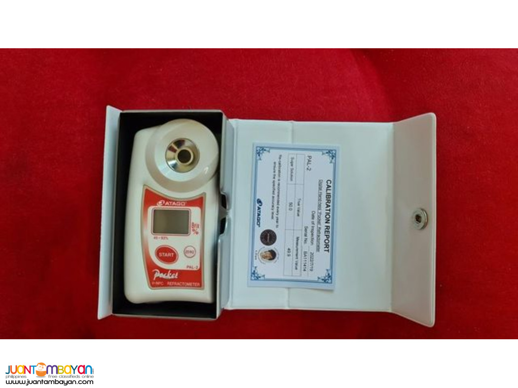 ATAGO PAL2 Brix Refractometer, BRIX Refractometer, Atago