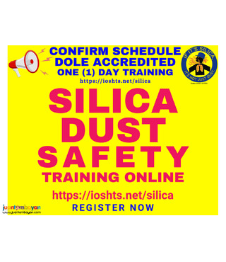 DOLE Accredited Silica Dust Awareness and Safety Training