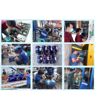 Compressor motor rewinding