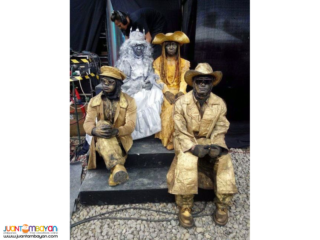 Human statue, mime, party, events