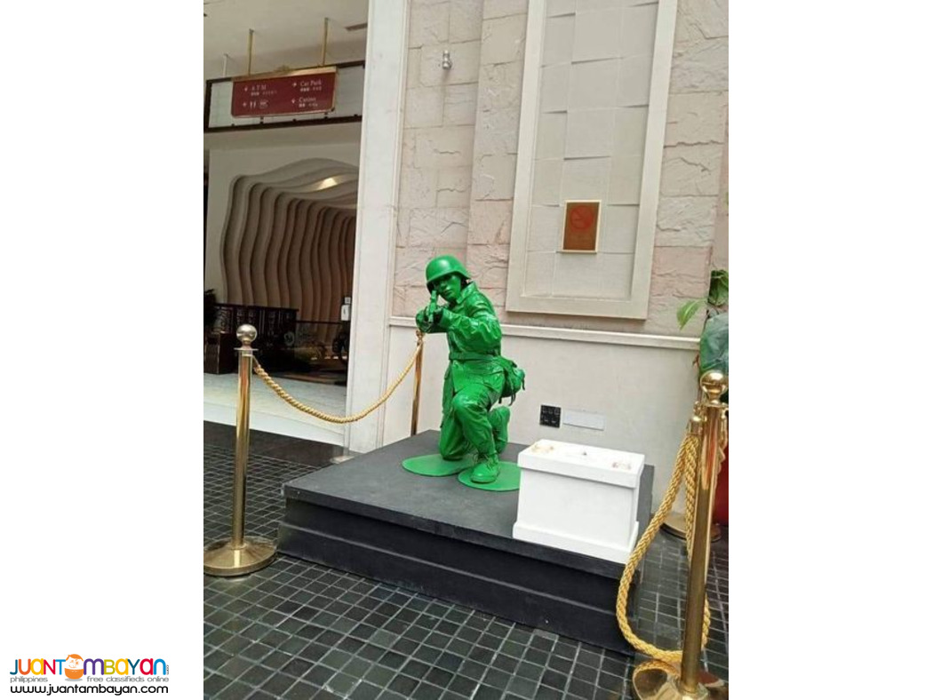 Human statue, mime, party, events