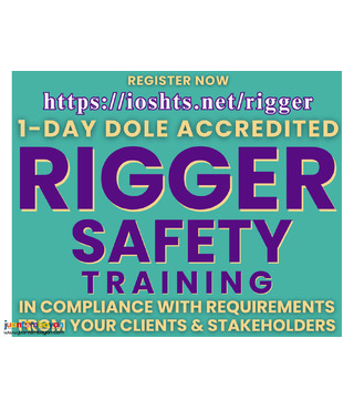 Rigger Safety Training for Riggers Signalman DOLE Specialized Training