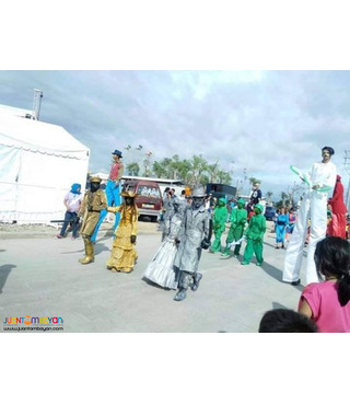 Human statue, mime, party, events