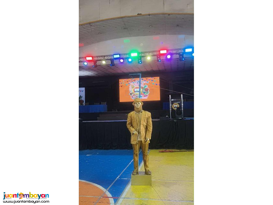 Human statue, mime, party, events