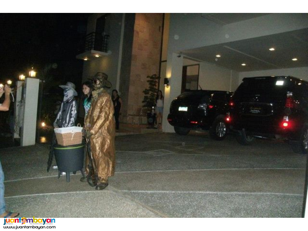 Human statue, mime, party, events