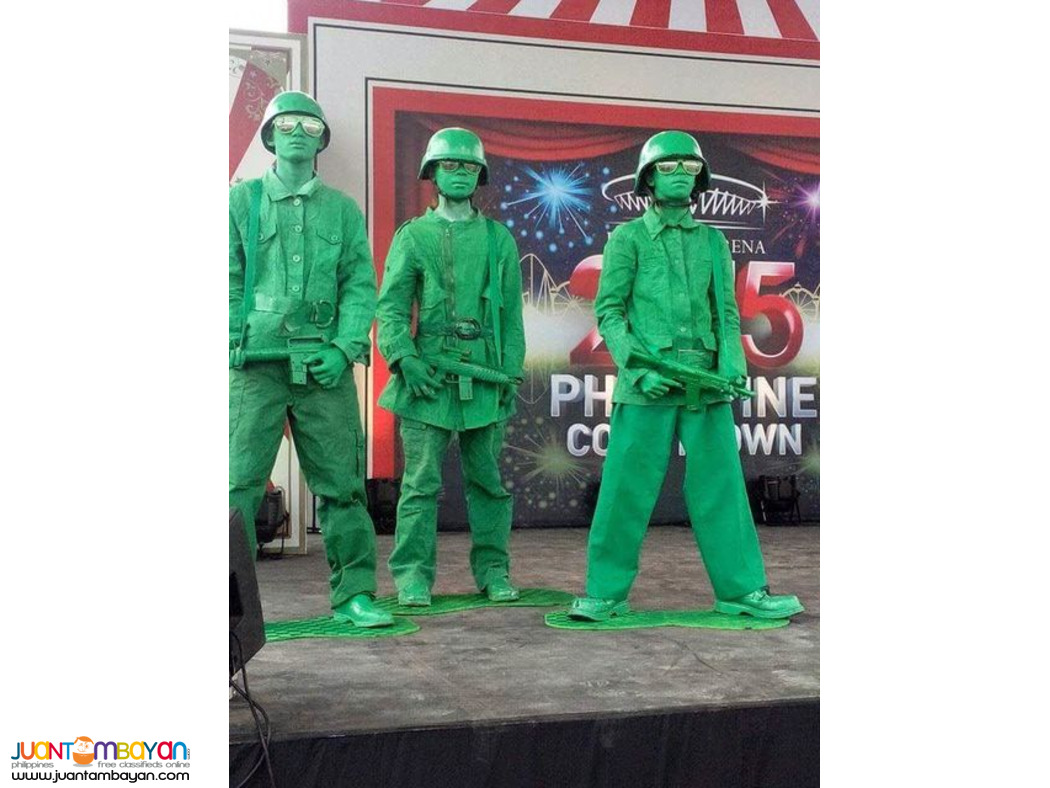 Human statue, mime, party, events