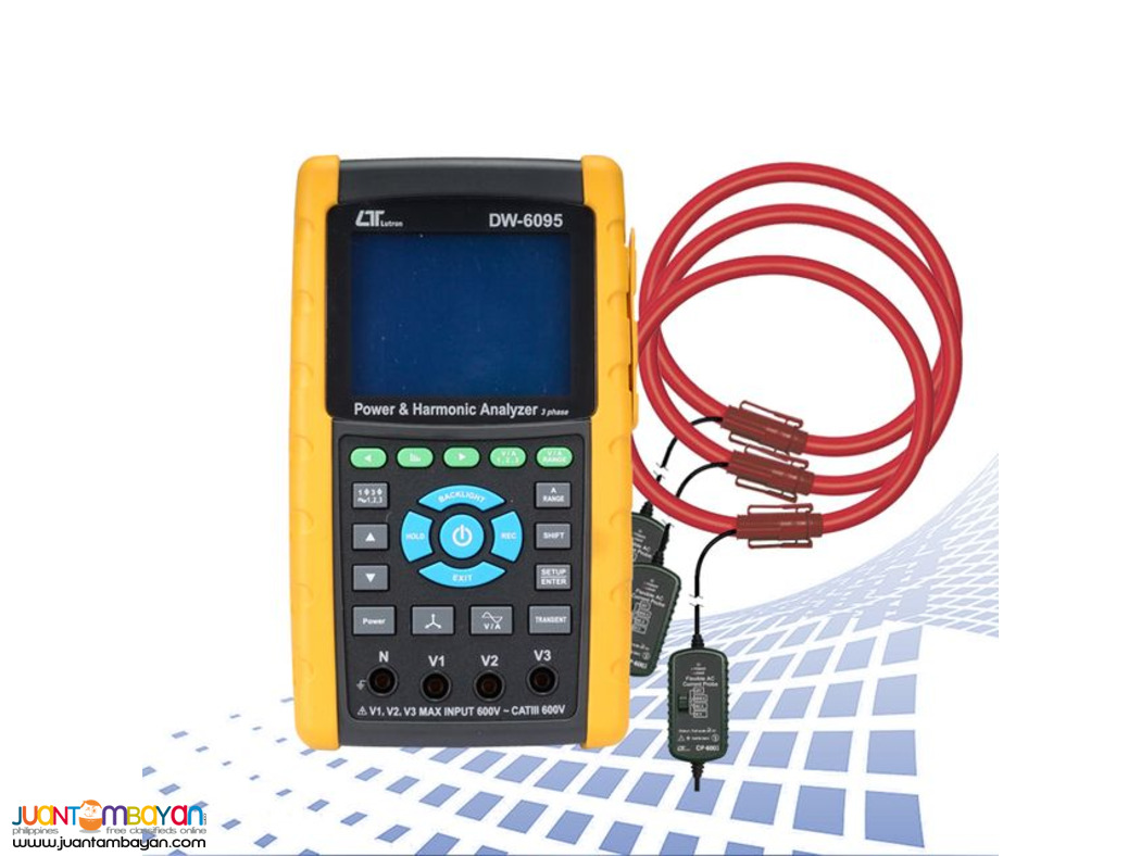 PQA with Harmonics, 6000A, Power Quality Analyzer, Lutron, DW-6095