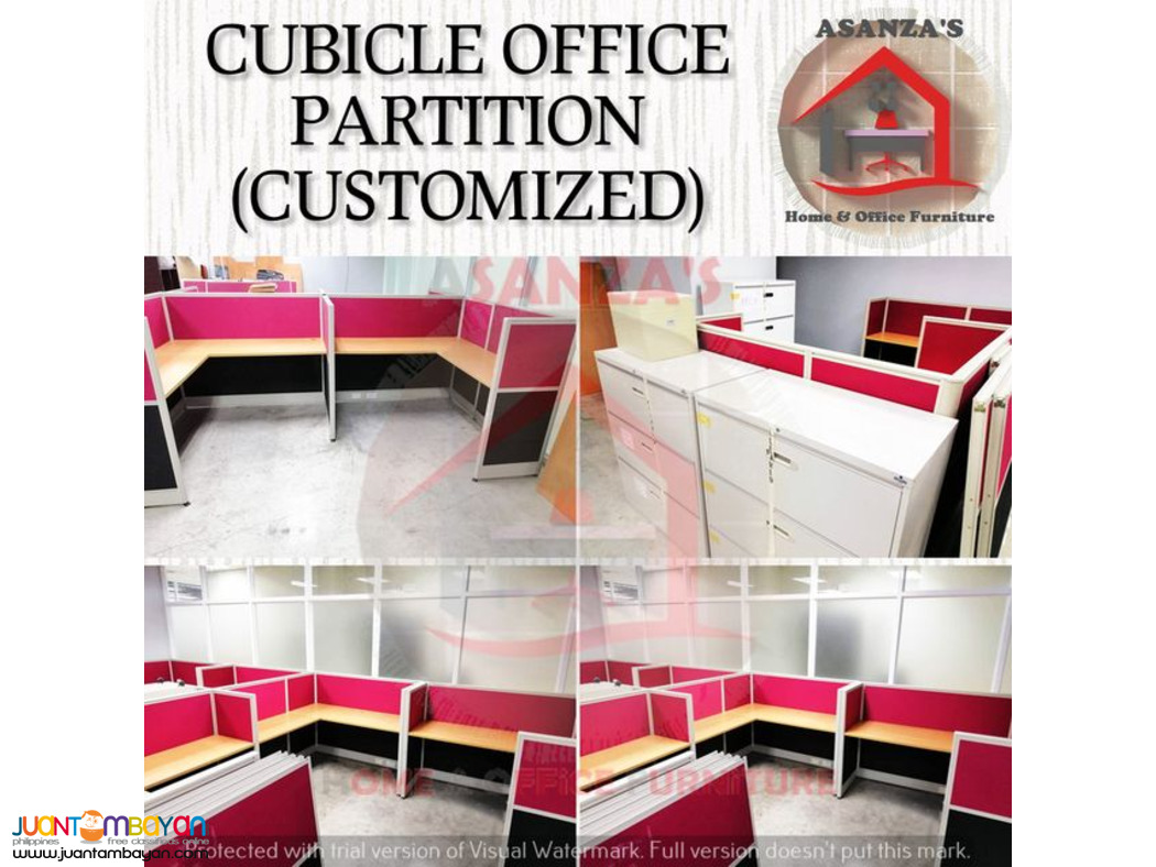 L-TYPE CUBICLE OFFICE PARTITION | FACTORY PRICE