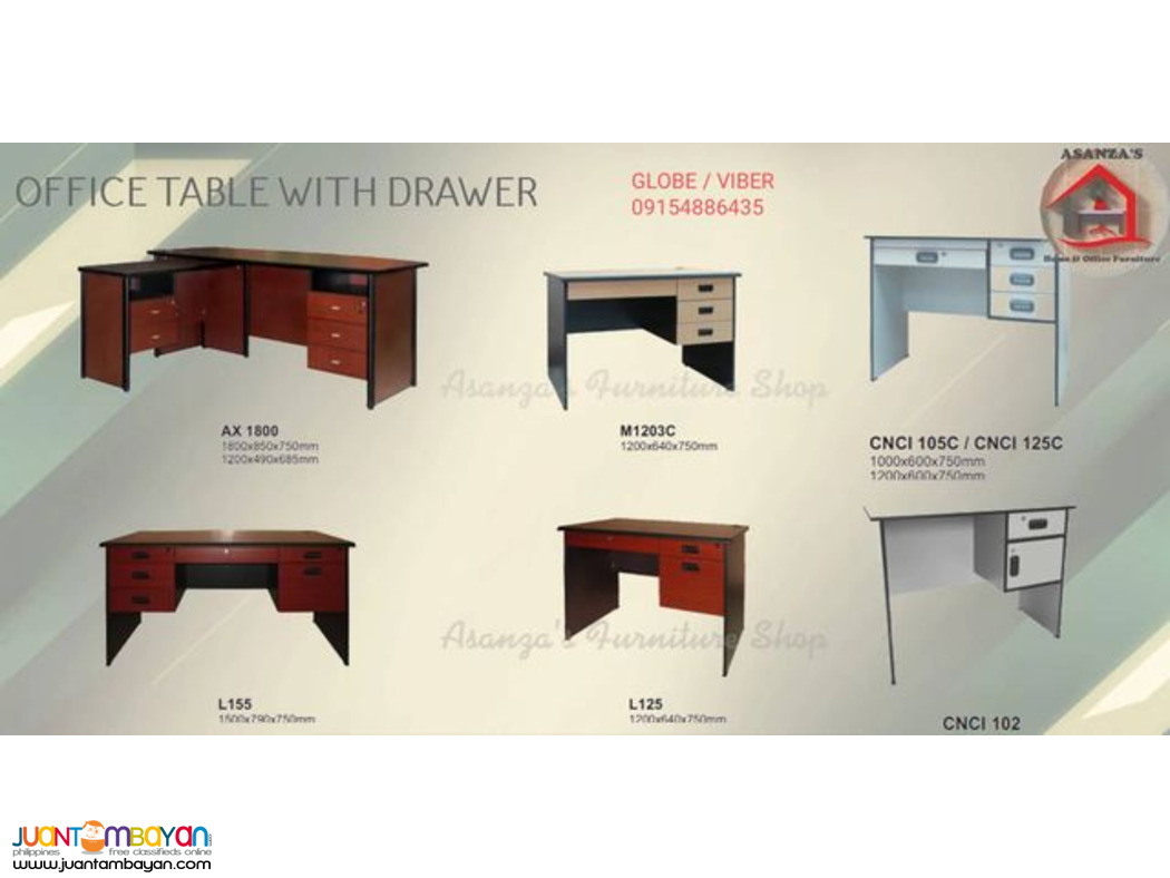 OFFICE TABLE WITH DRAWER ( FACTORY PRICE ) 
