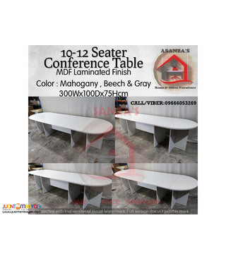 10-12 SEATER CONFERENCE TABLE