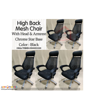 HIGH BACK MESH CHAIR