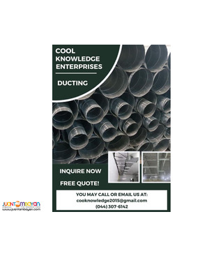 Ducting . Exhaust Duct . Fresh Air Duct . Bulacan