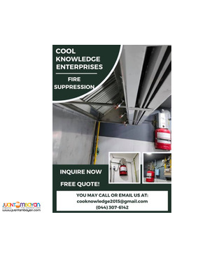 Fire Suppression for Kitchen . Bulacan