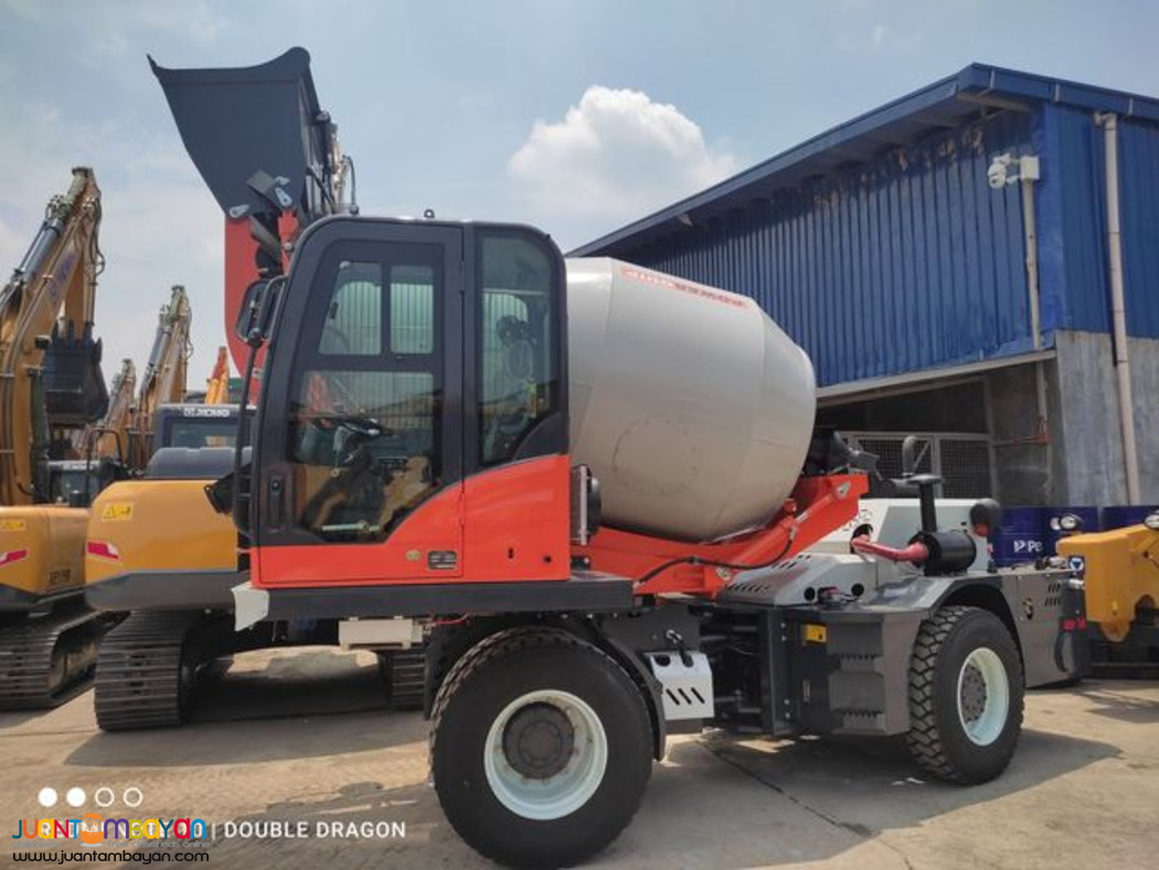 h30 self loading concrete mixer
