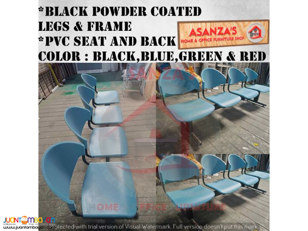 2/3/4/5/6 SEATER GANG CHAIR