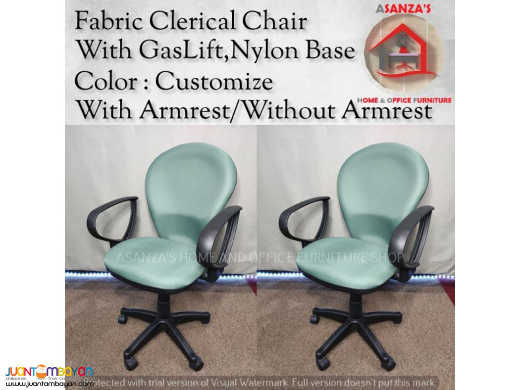 FABRIC CLERICAL CHAIR