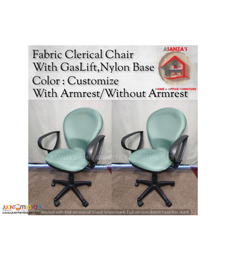 FABRIC CLERICAL CHAIR