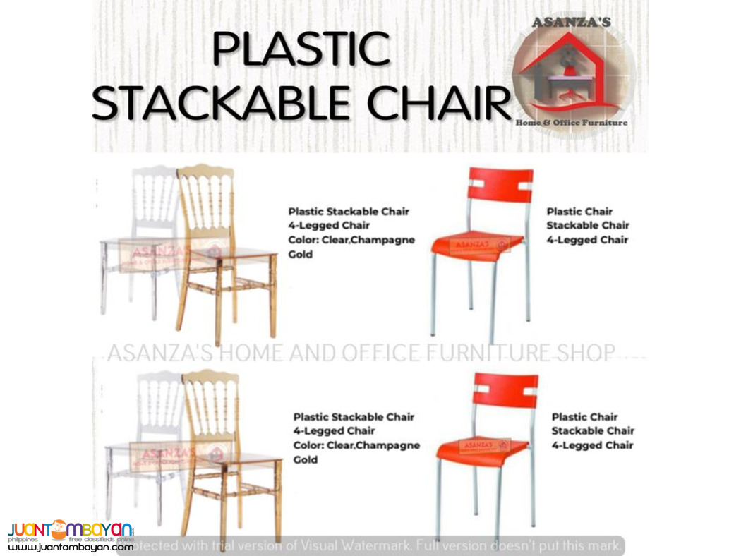 PLASTIC STACKABLE CHAIR