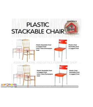 PLASTIC STACKABLE CHAIR