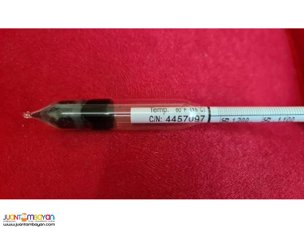 Hydrometer, Specific Gravity Hydrometer, 1.000 to 1.250, HB Durac