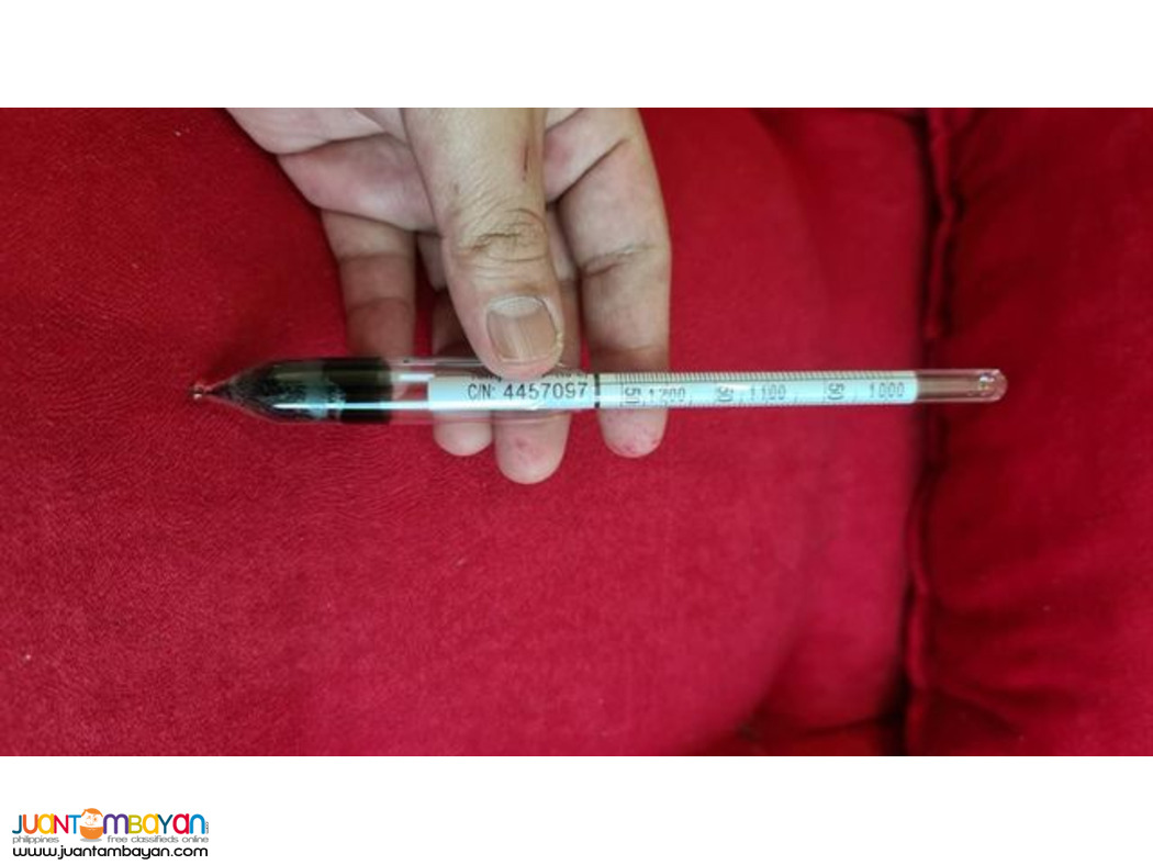 Hydrometer, Specific Gravity Hydrometer, 1.000 to 1.250, HB Durac