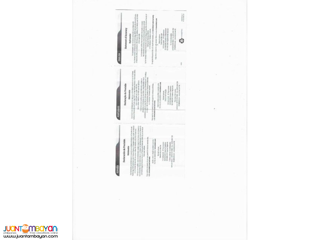 Hydrometer, Specific Gravity Hydrometer, 1.000 to 1.250, H-B Durac
