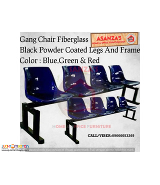 GANG CHAIR FIBERGLASS