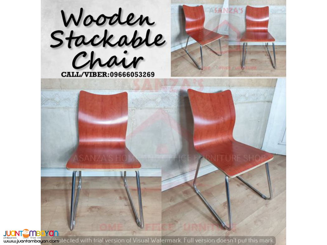 WOODEN STACKABLE CHAIR