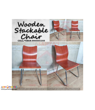 WOODEN STACKABLE CHAIR