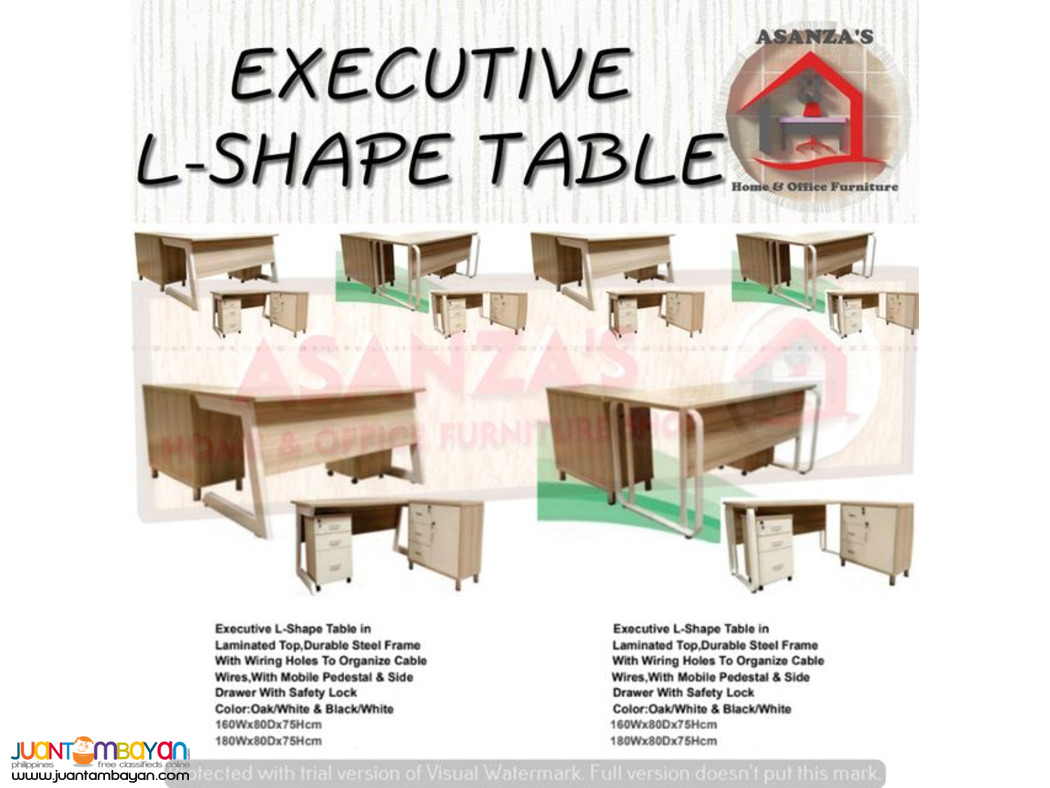 EXECUTIVE L-SHAPE TABLE