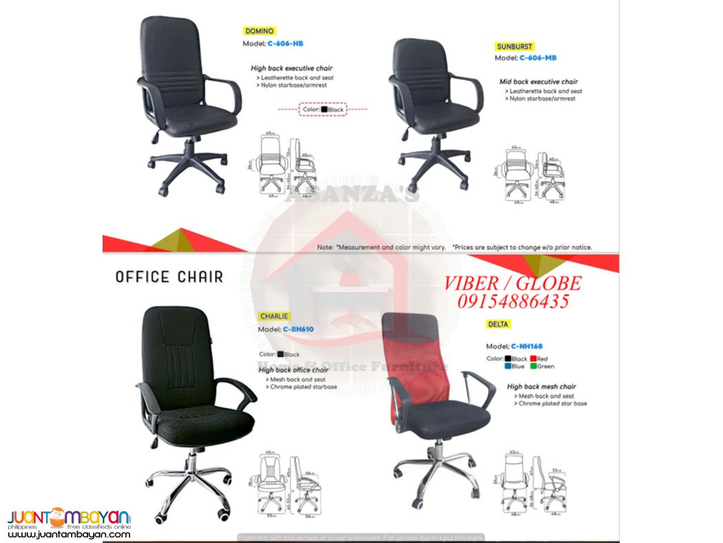 OFFICE EXECUTIVE CHAIR ( FACTORY PRICE )