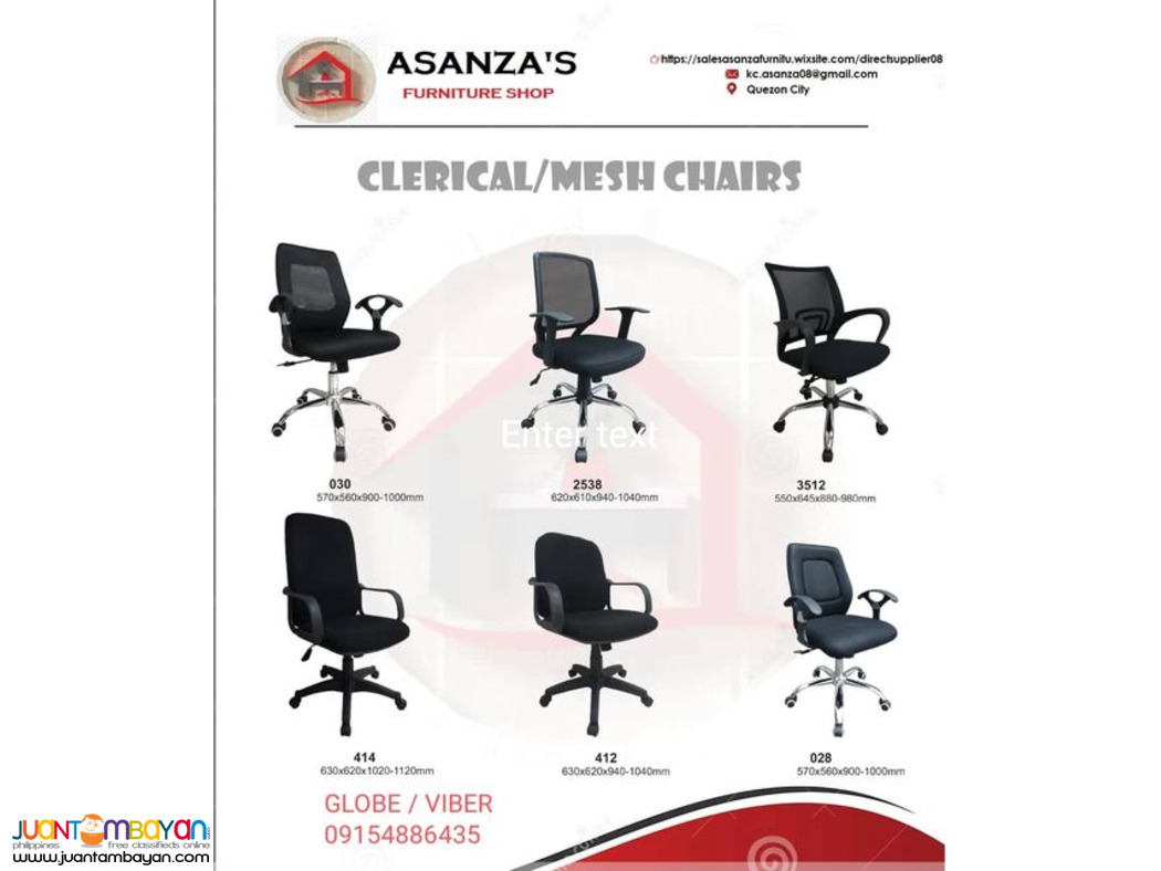 OFFICE EXECUTIVE CHAIR ( FACTORY PRICE )