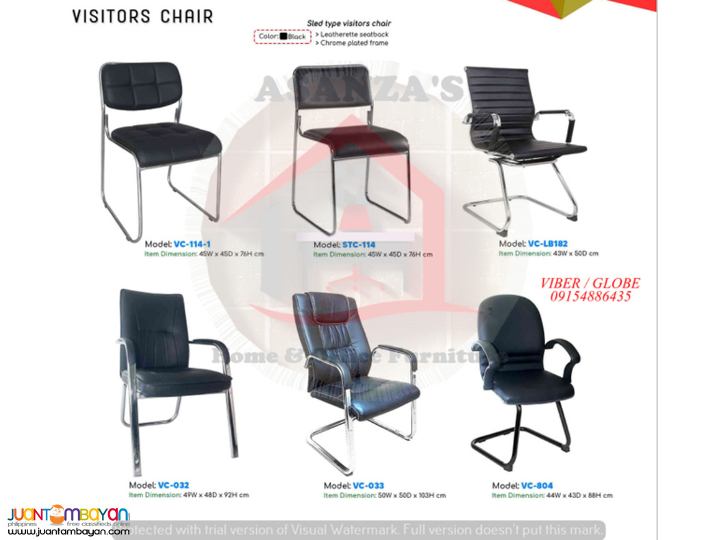 OFFICE VISITOR CHAIR ( FACTORY PRICE ) 