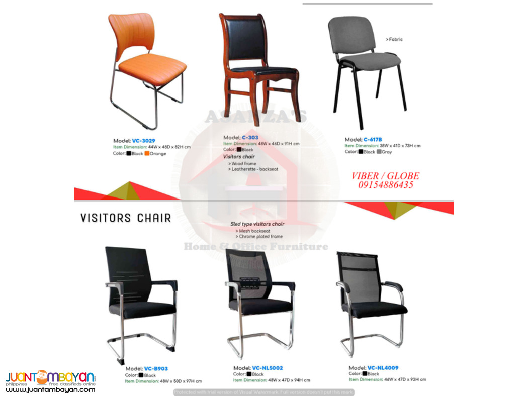 OFFICE VISITOR CHAIR ( FACTORY PRICE ) 
