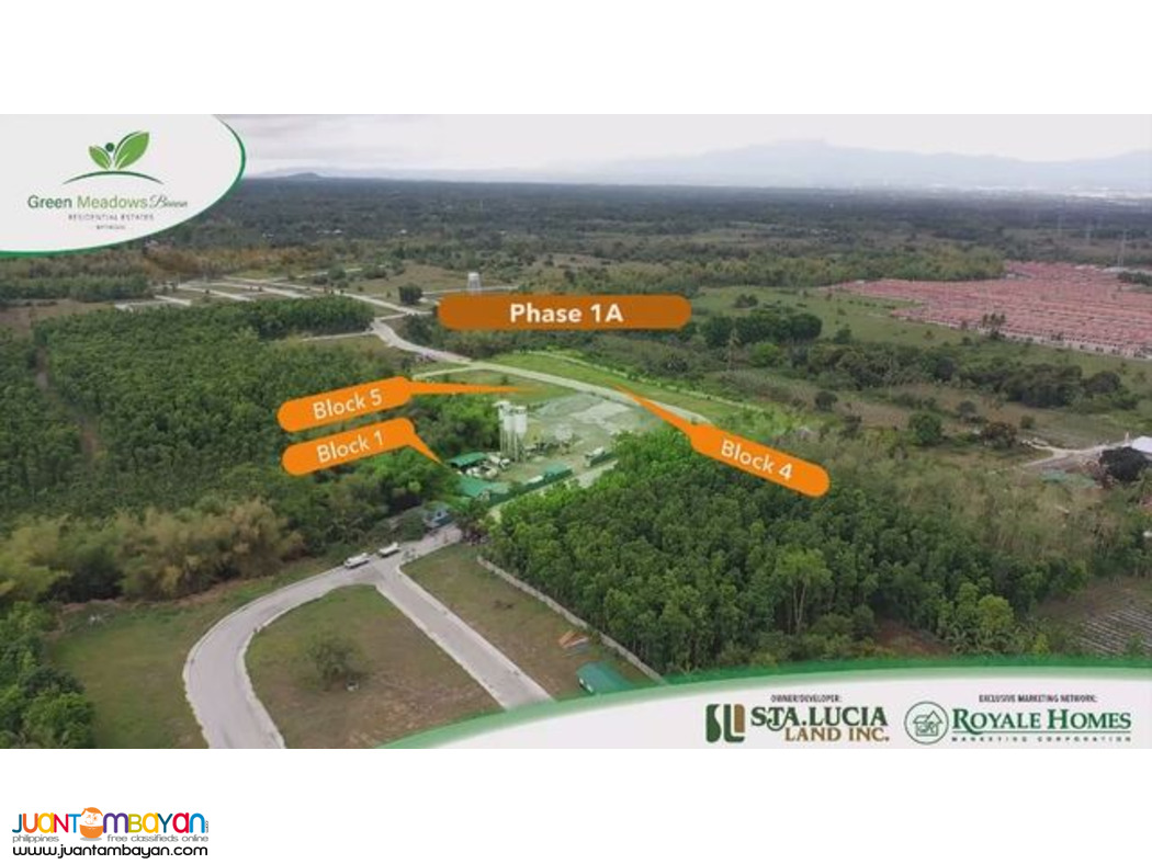 120 sqm Residential Lot for Sale in Greenmeadows Bauan Batangas