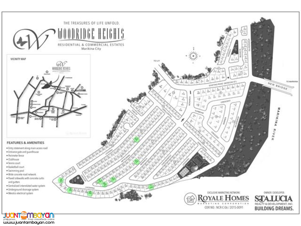 204 sqm Lot for Sale in Woodridge Concepcion Marikina