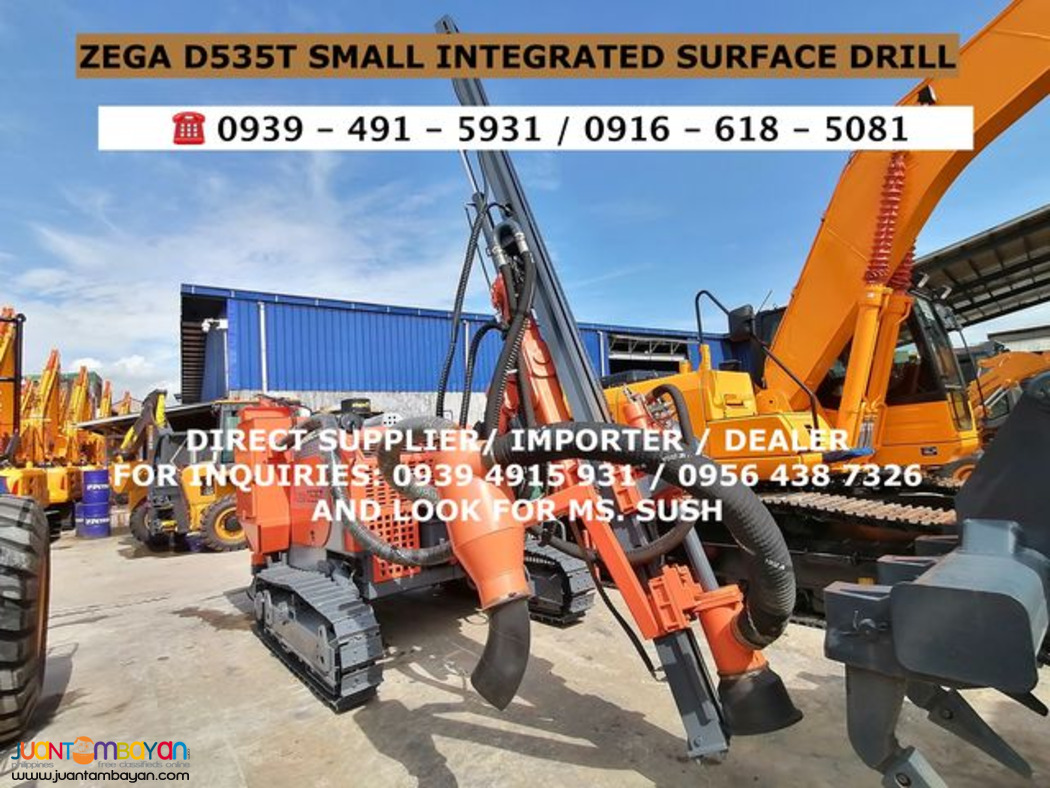 Water Drilling Rig /drilling Machine 115mm ZEGA d535t Cummins engine