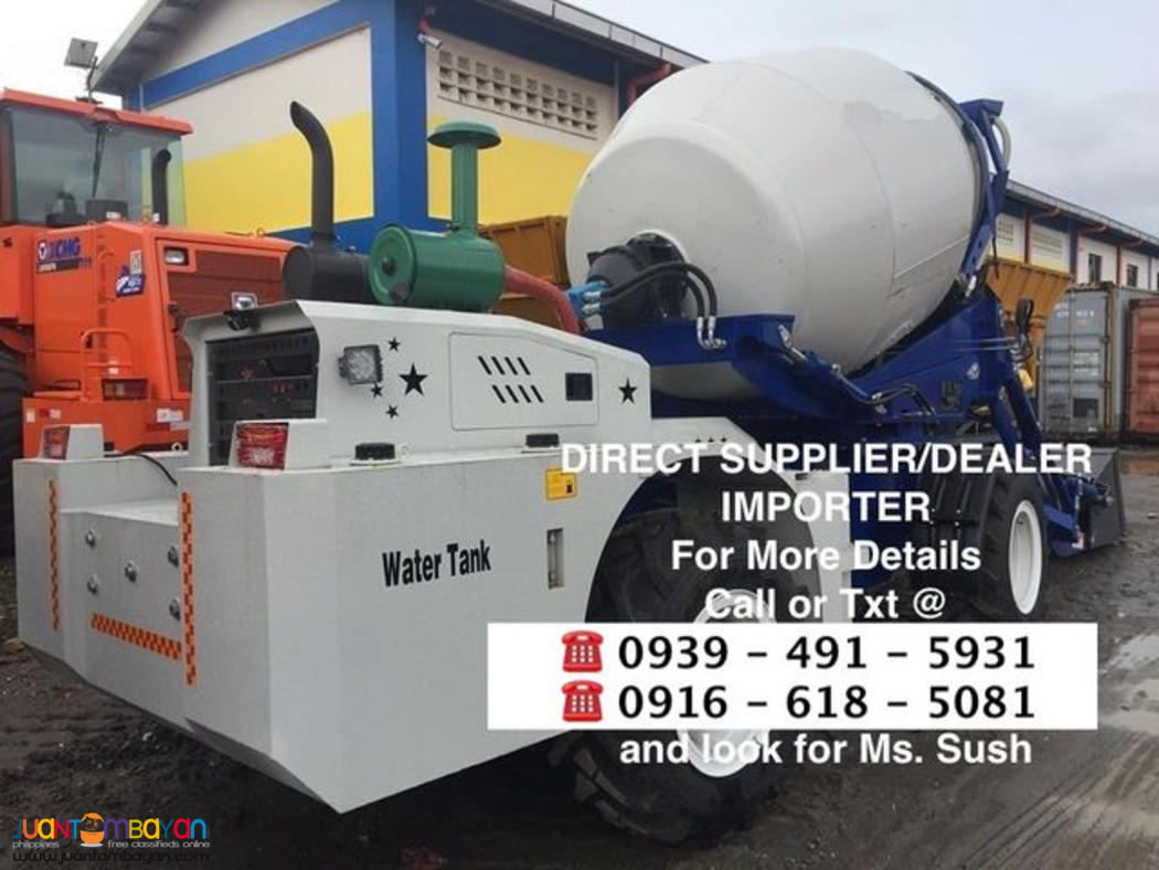 Self-Loading Mixer 0.6cbm bucket cap & 5cbm Drum Cap 