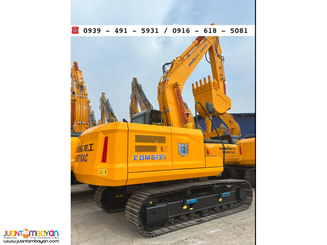 lonking cdm6135 Brand New Hydraulic Backhoe excavator 